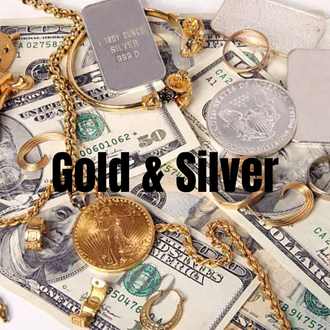 Gold and Silver Jewelry and Coins - All Periods