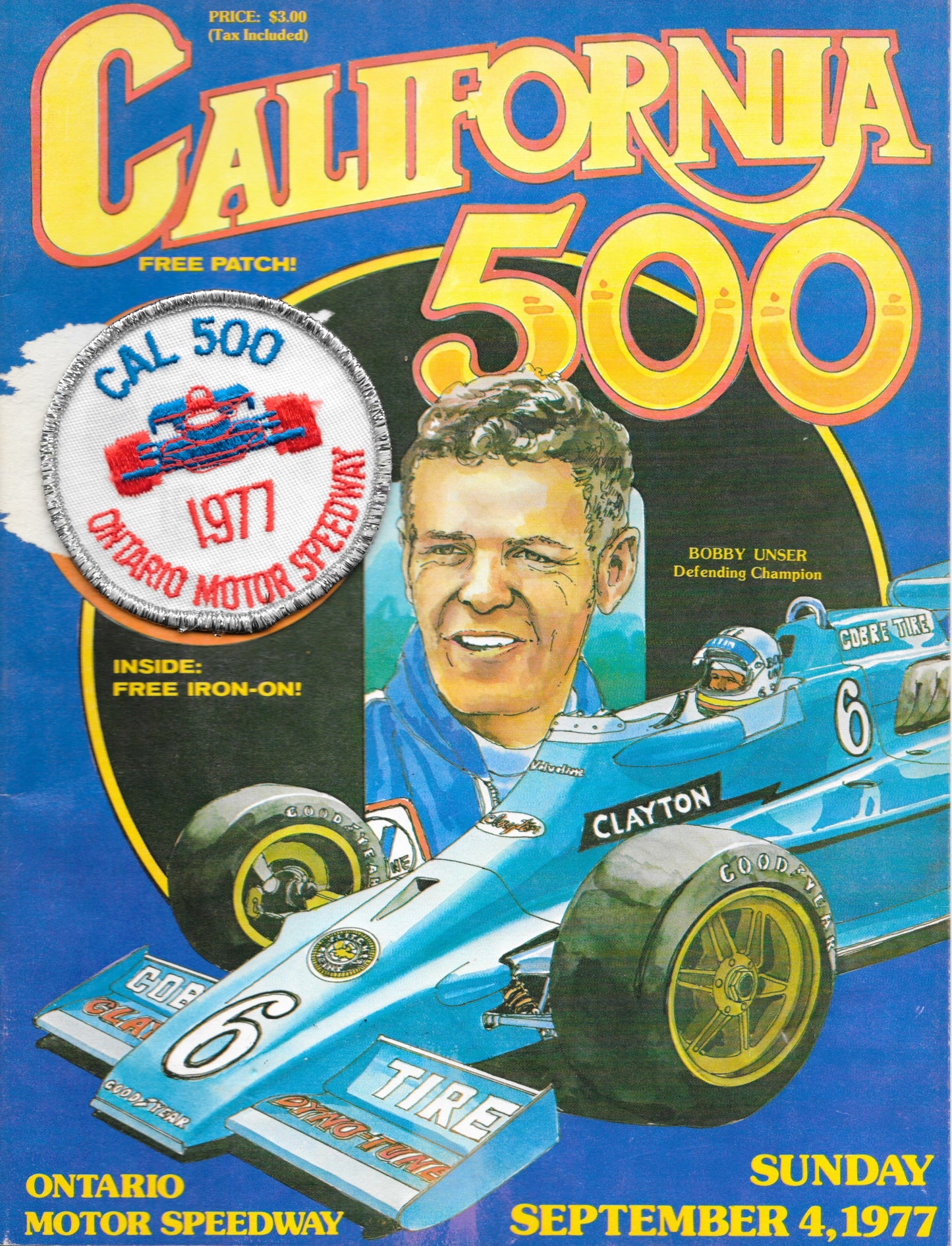 Vintage Racing Memorabilia - 1977 California 500 Program - GOVintage Jewelry and Collectibles