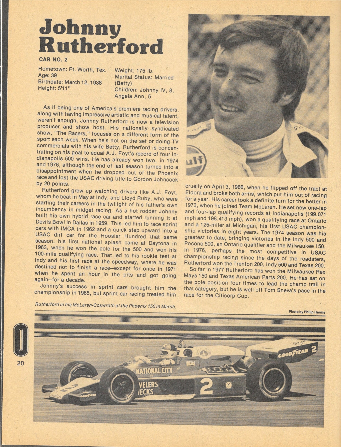 Vintage Racing Memorabilia - 1977 California 500 Program - GOVintage Jewelry and Collectibles