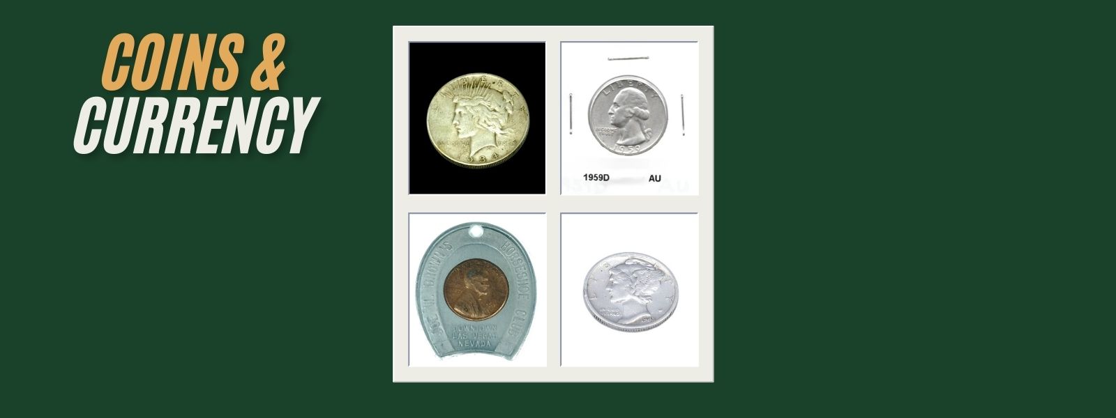 coins and currency