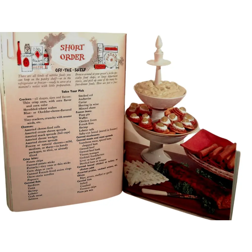 Vintage Recipe Book - Appetizer Recipe Book from Good Housekeeping - GOVintage Jewelry and Collectibles