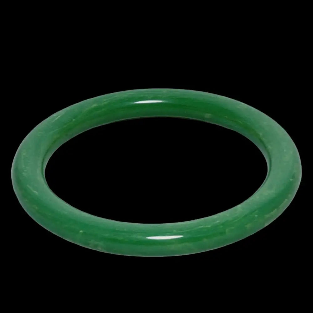 Bakelite Jewelry - Green Apple Marbled Bangle Bracelet - GOVintage Jewelry and Collectibles