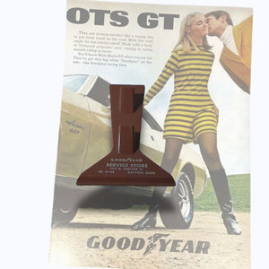 Vintage Car Memorabilia - Goodyear Tire Ice Scraper Dayton Ohio