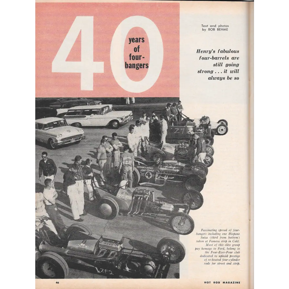 Vintage Magazine - Hot Rod Magazine June 1960 - GOVintage Jewelry and Collectibles