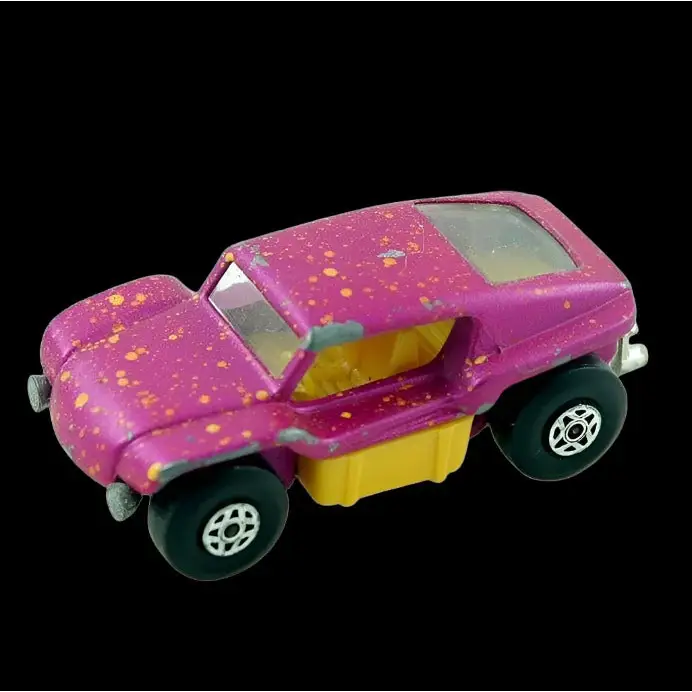 Vintage Matchbox - Hot Pink Beach Buggy Diecast - GOVintage Jewelry and Collectibles