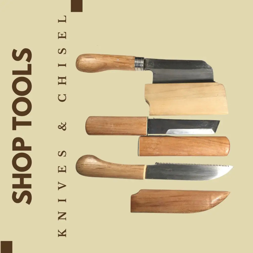 Vintage Shop Tools - Knives and Chisel - Collectible Knives