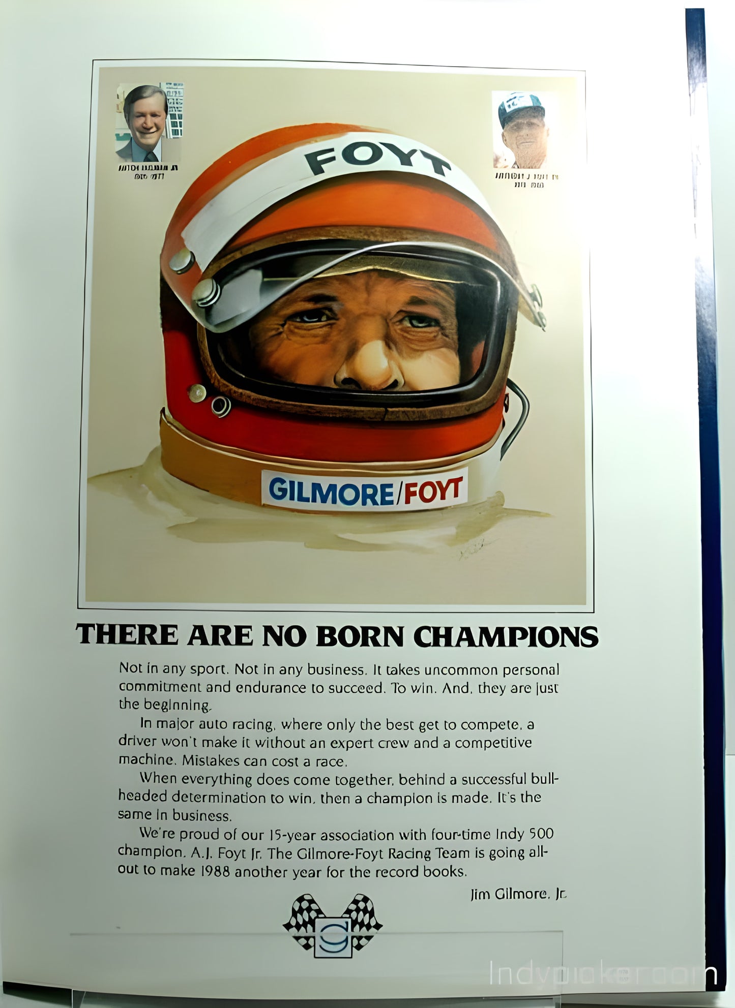 Vintage Racing Memorabilia - Indianapolis 500 Program 1988 - GOVintage Jewelry and Collectibles