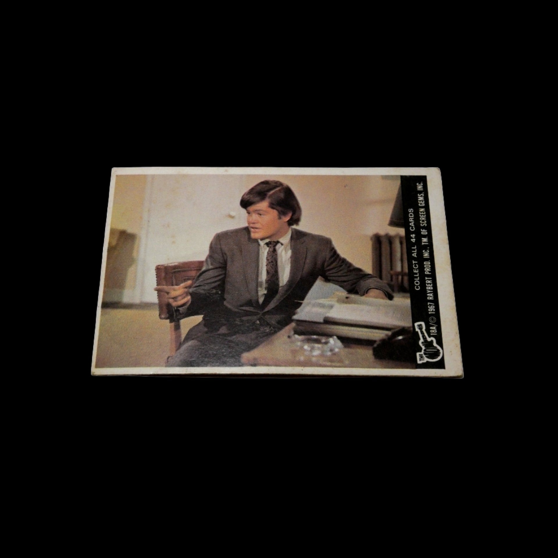 Vintage Trading Card - Mickey Dolenz of The Monkeys - GOVintage Jewelry and Collectibles