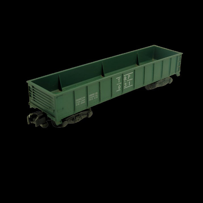 Vintage Model Train - S-Scale American Flyer 931 Texas and Pacific Gondola Car right