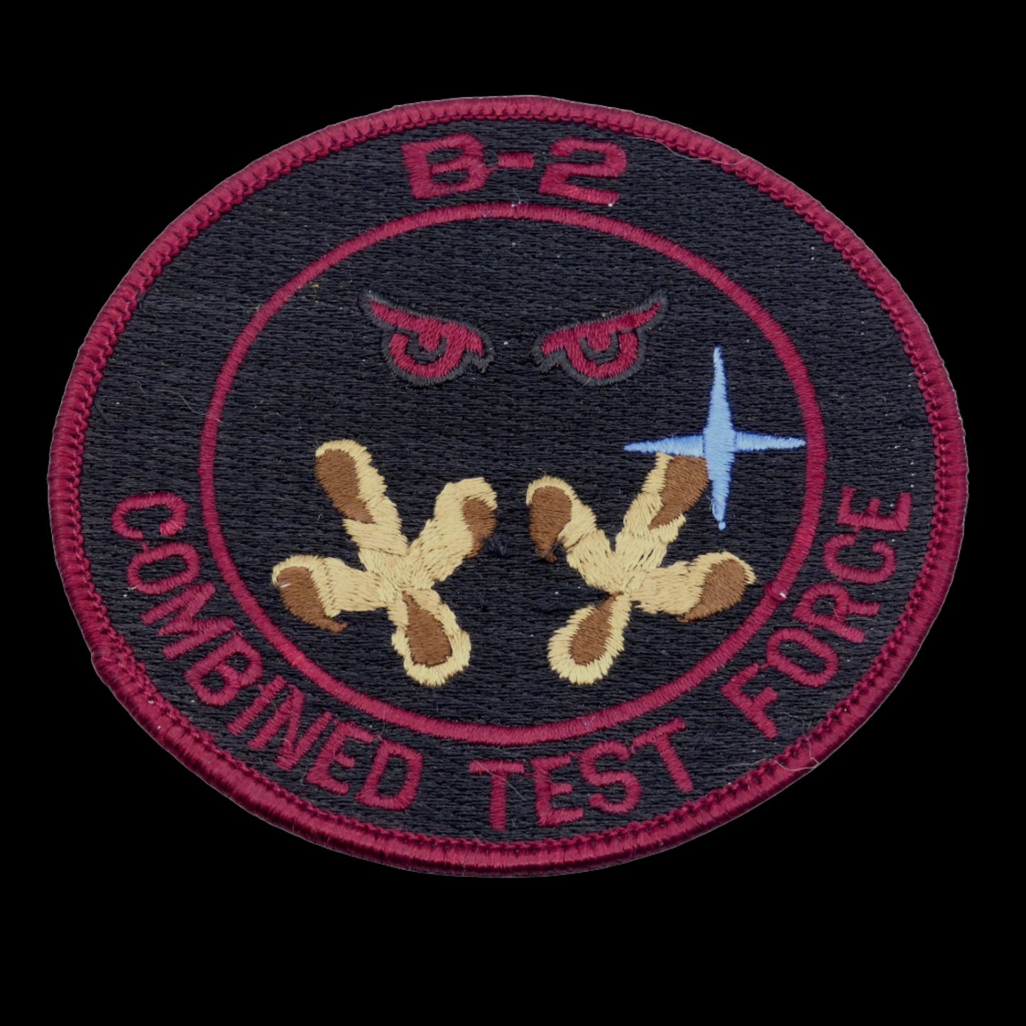 Military Memorabilia - B-2 Bomber Test Force Patch - GOVintage Jewelry and Collectibles