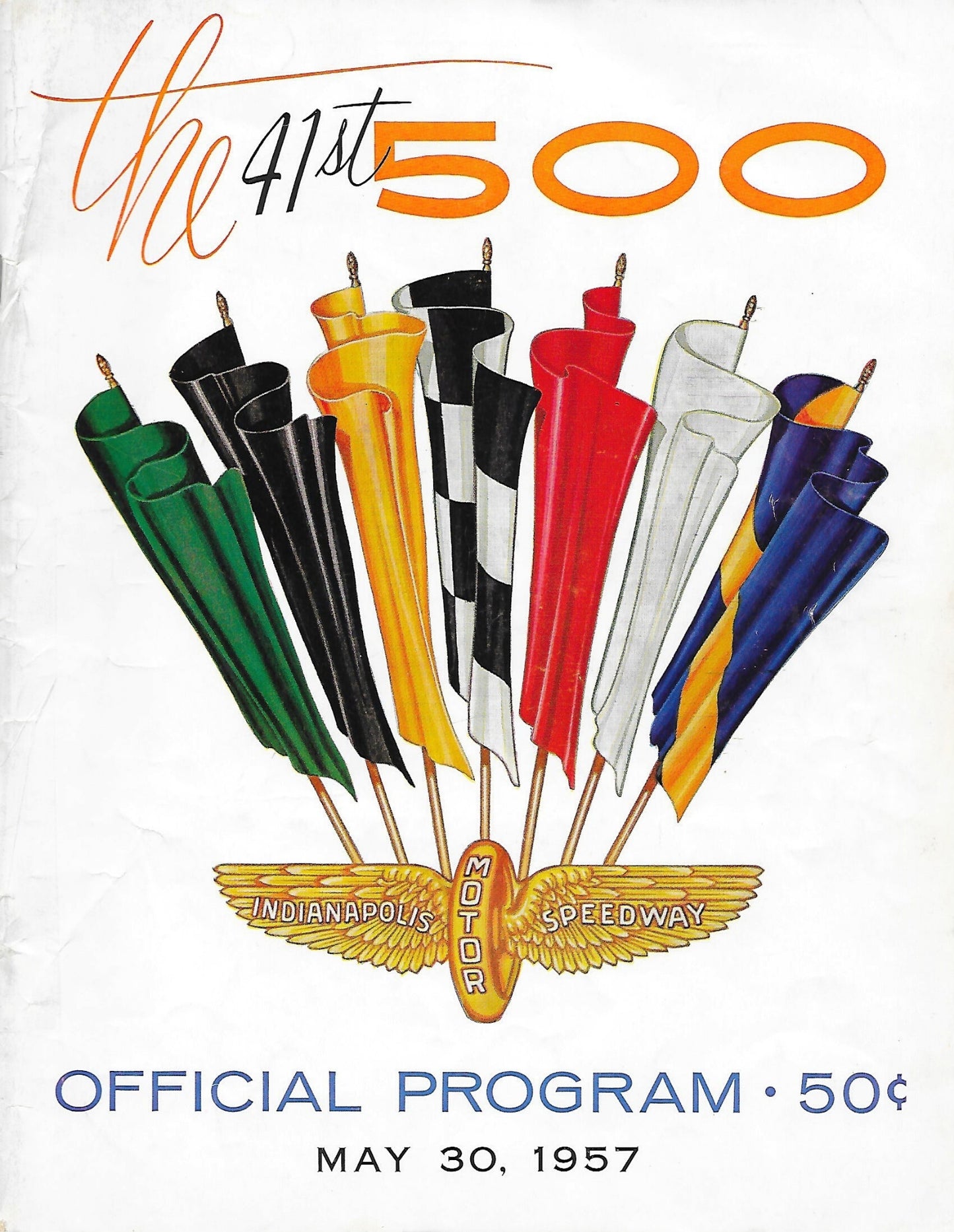 Vintage Racing Memorabilia - 1957 Indianapolis 500 Race Program - GOVintage Jewelry and Collectibles