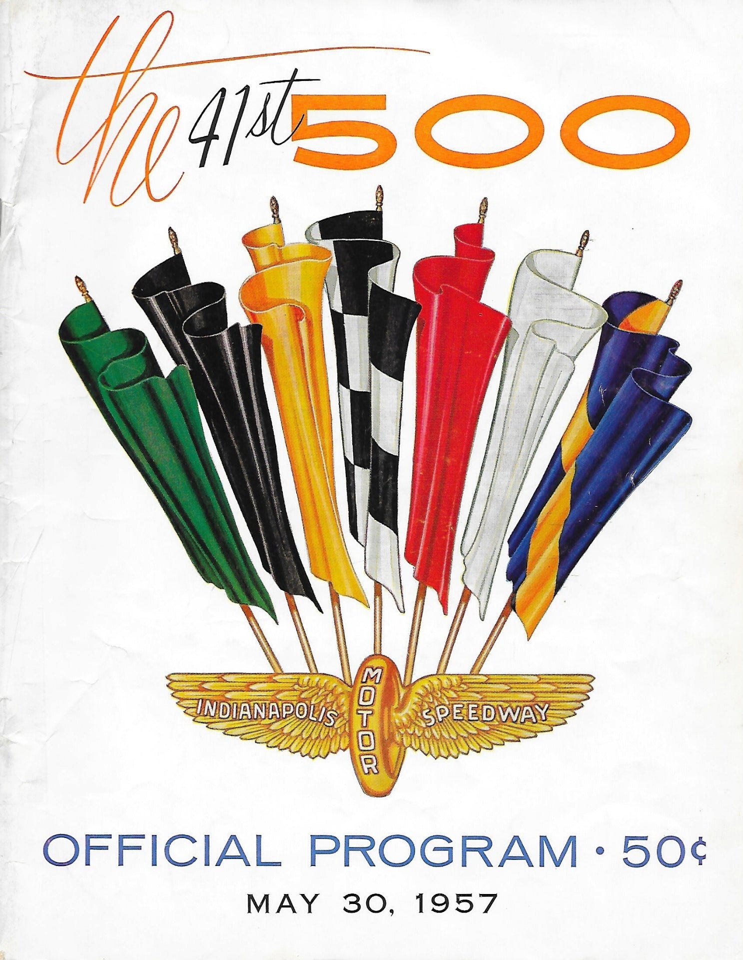 Vintage Racing Memorabilia - 1957 Indianapolis 500 Race Program - GOVintage Jewelry and Collectibles