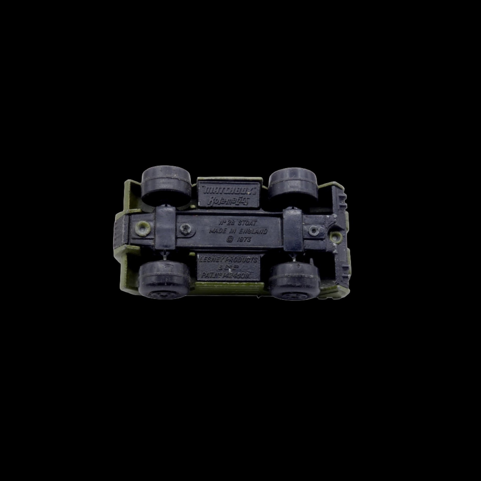 Military Diecast - Matchbox Diecast Rolomatics No 28 Military Stoat Vehicle - GOVintage Jewelry and Collectibles