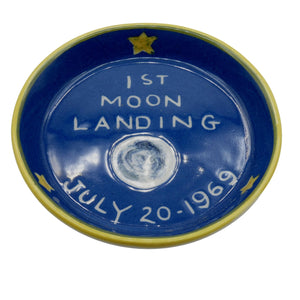 Space Flight Memorabilia - 1st Moon Landing HP Hoffman Pottery