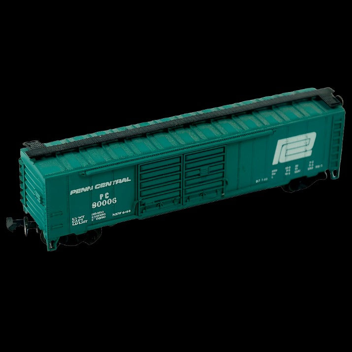 Vintage Model Train - H/O-Scale Aurora Penn Central Boxcar 80003 - GOVintage Jewelry and Collectibles