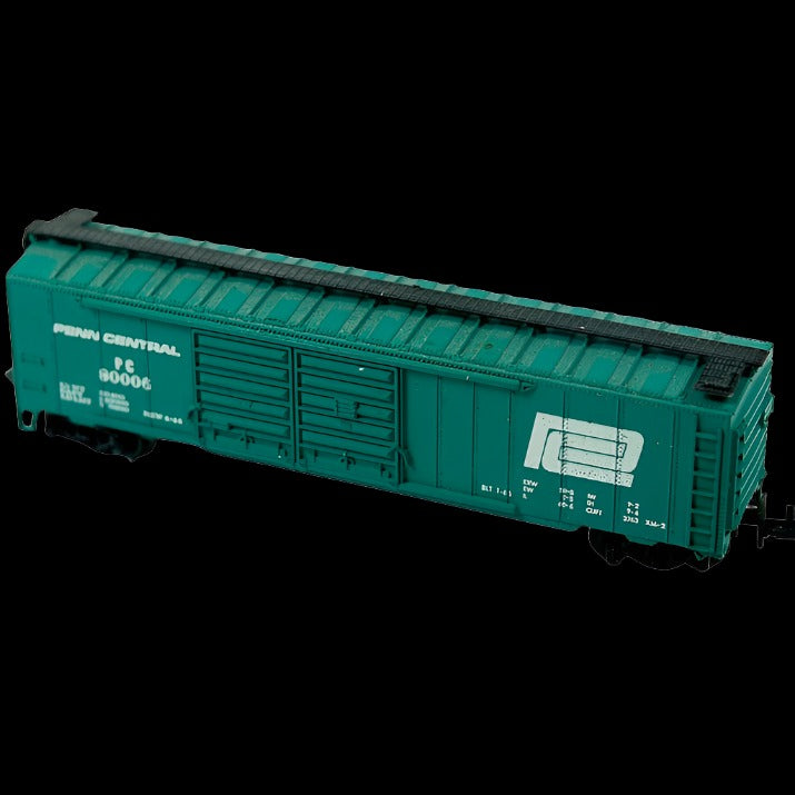 Vintage Model Train - H/O-Scale Aurora Penn Central Boxcar 80003 - GOVintage Jewelry and Collectibles