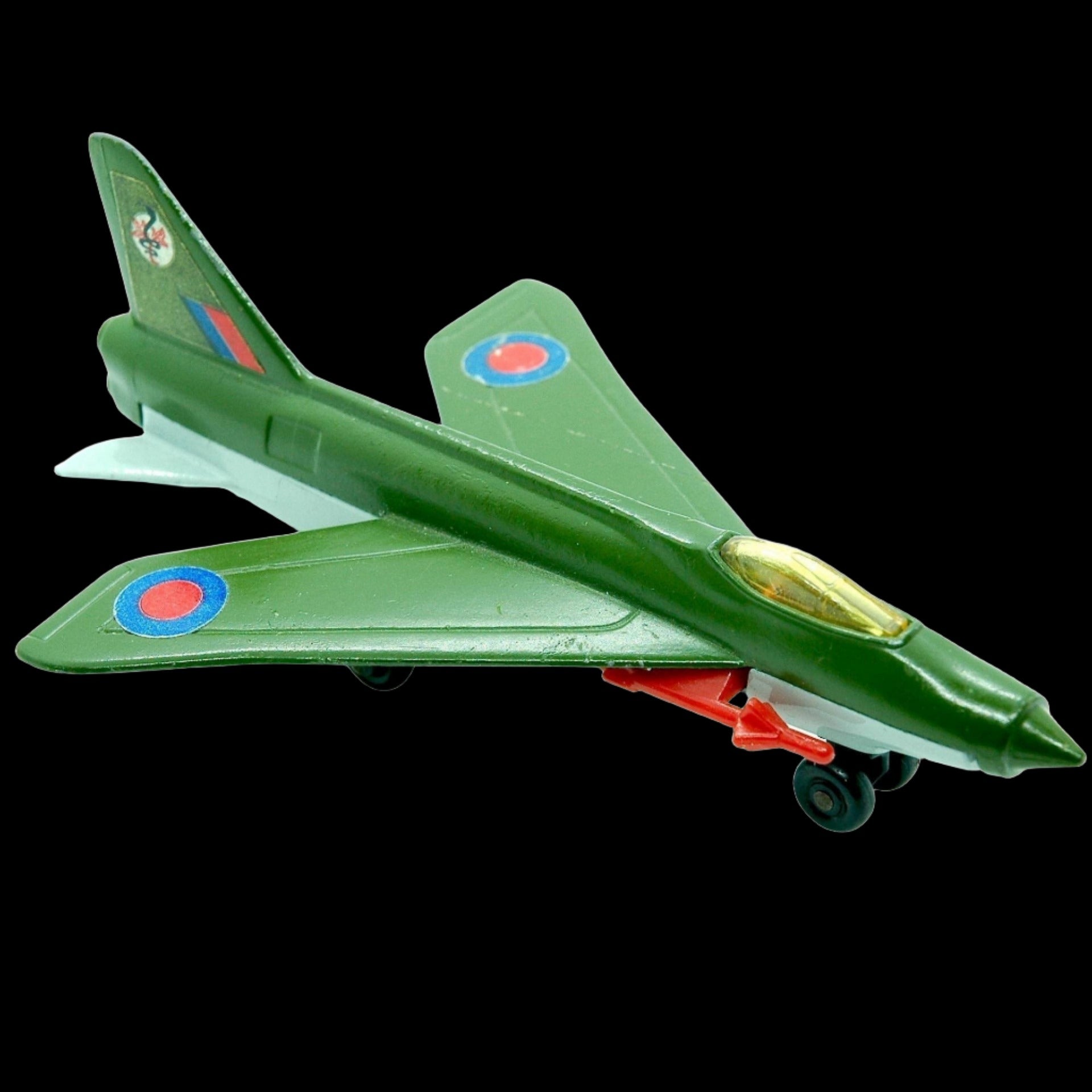 Vintage Matchbox - Diecast Airplane 1977 Skybuster 21 RAF Lightning Jet right